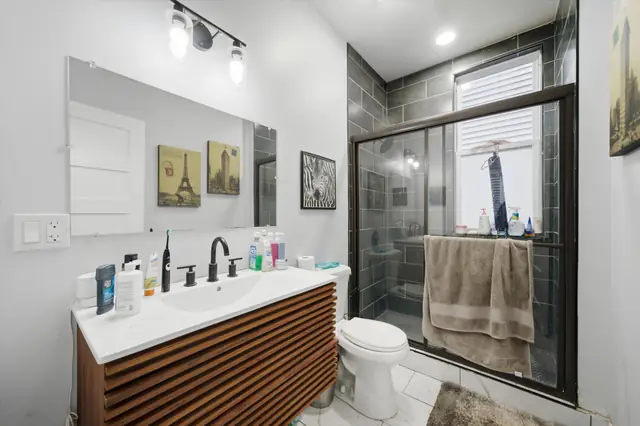 Renovated bathroom