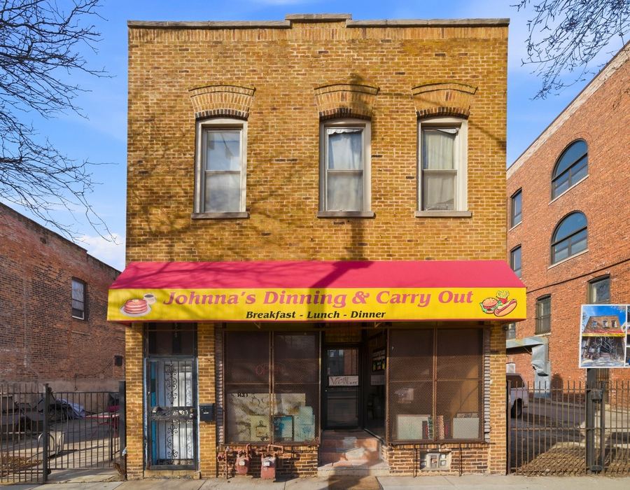 518 South Western Avenue, a mixed-use building with a storefront