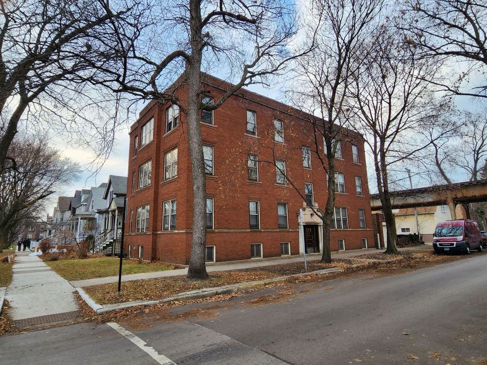 4636-38 North Hamilton Avenue before renovation, 2024