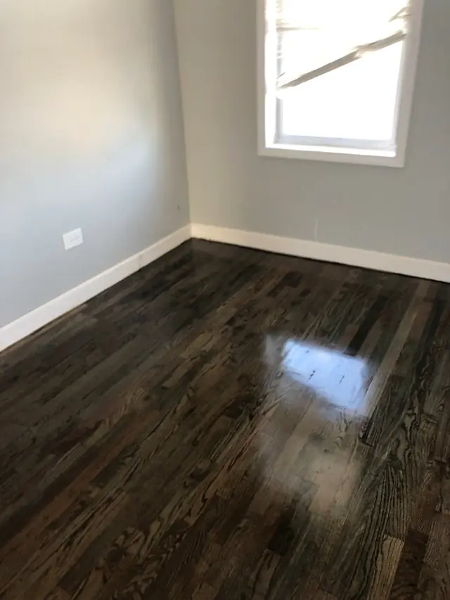 Refinished floors at 2652 W 21st Pl