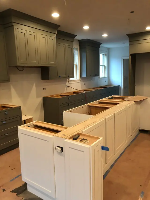 Kitchen at 3415 N Damen, 2018