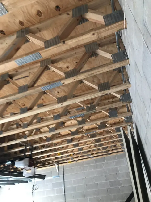 Roof deck joists, 2017