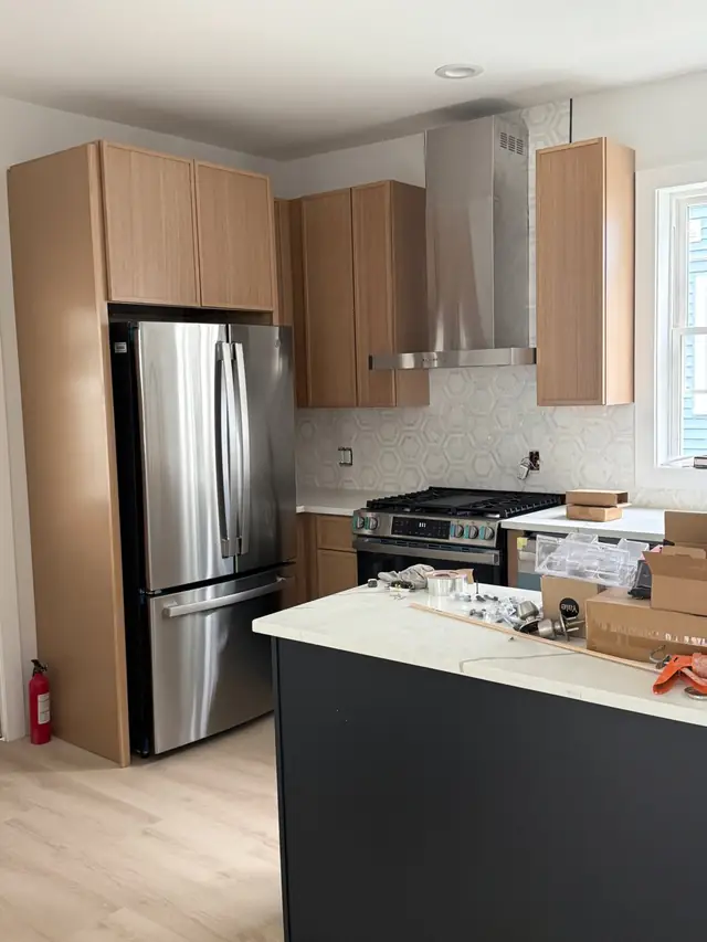 New kitchen at 4534 N Saint Louis, 2025