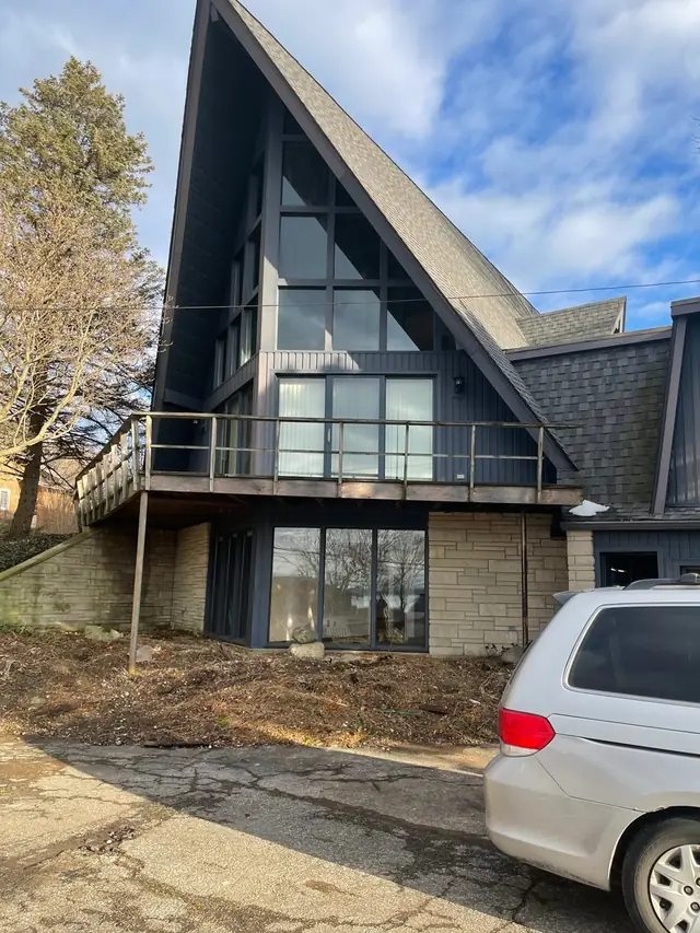 The A-frame at 5081 N Watervliet