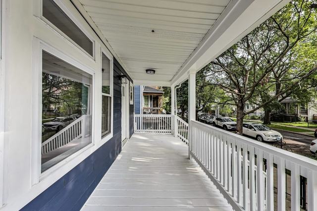 Front porch after renovation