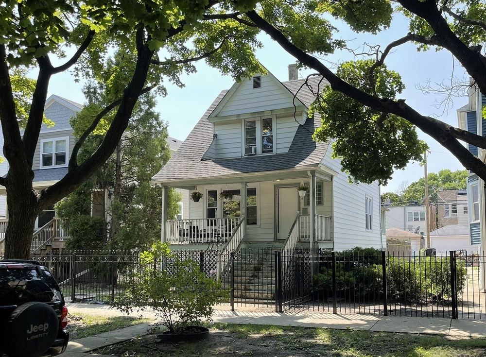 4534 North Saint Louis Avenue before renovation, 2024